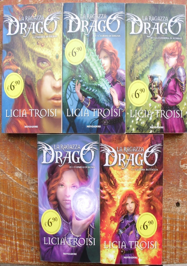 Le guerre del Multiverso - lotto 3 libri fantasy Mondo Emerso: La nocchiera del Tempo, Poe e la cacciatrice di draghi, Poe e Il risveglio del Tempo PRIMA EDIZIONE SERIE COMPLETA di 