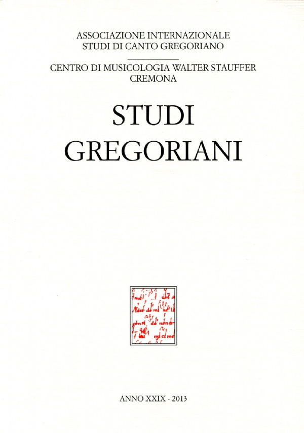 Studi Gregoriani - Anno XXX - 2014 di 
