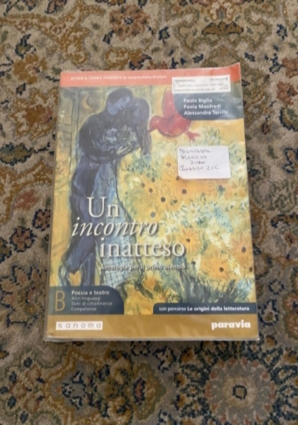 UN INCONTRO INATTESO B POESIA E TEATRO di PAOLA BIGLIA, PAOLA MANFREDI, ALESSANDRA TERRILE