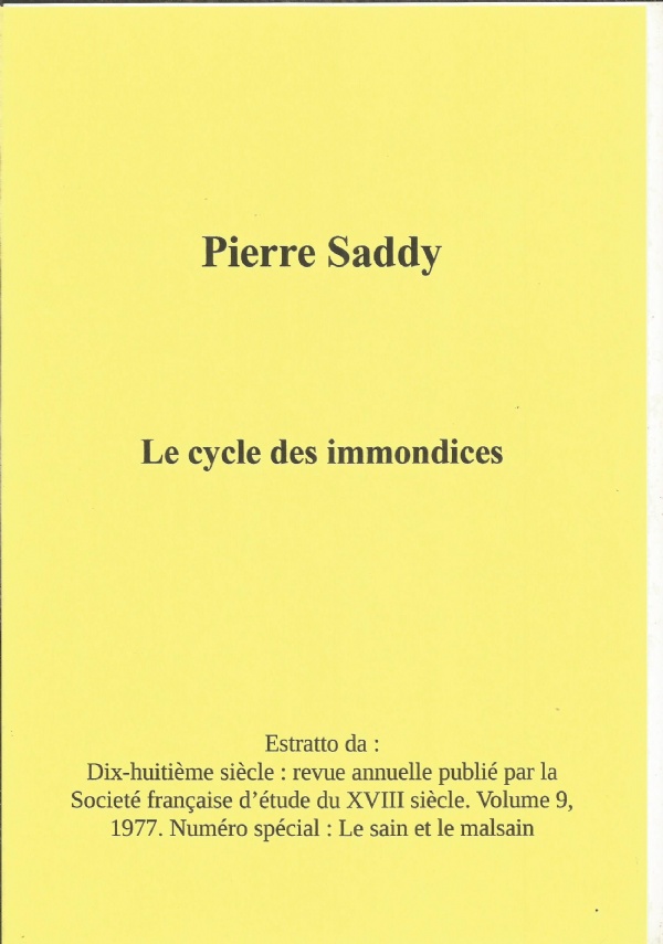 Dix ann�es d��tudes sadiennes (1968-1978) / Michel Delon di 