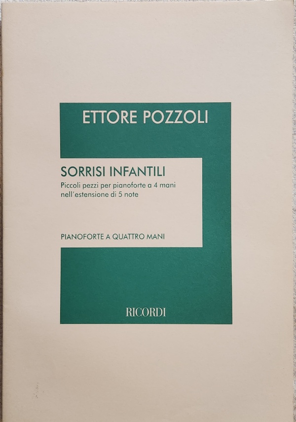 La Stella Polare - Otto pezzi per pianoforte a quattro mani di 