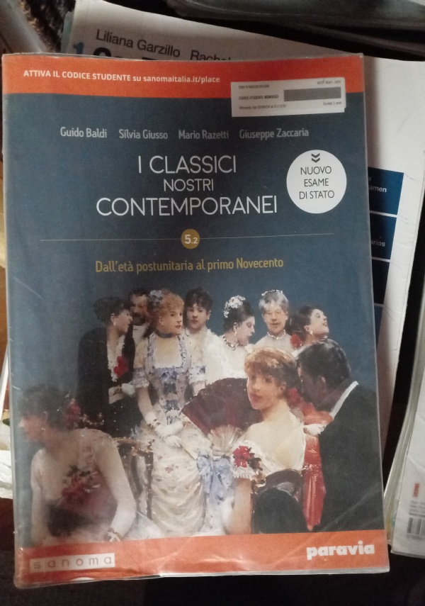 I CLASSICI NOSTRI CONTEMPORANEI 5.2 di BALDI GIUSSO RAZETTI ZACCARIA