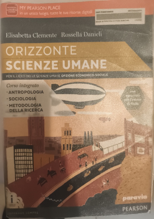 ORIZZONTE SCIENZE UMANE di CLEMENTE DANIELI