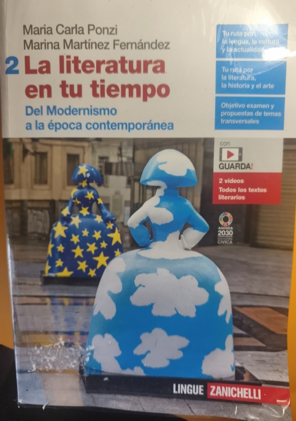 LA LITERATURA EN TU TIEMPO di MARIA CARLA PONZI E MARINA MARTINEZ FERN�NDEZ