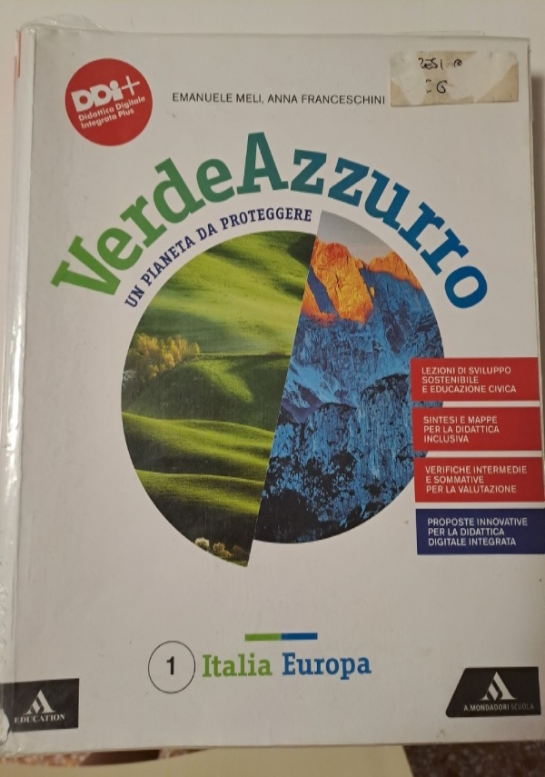 VERDE AZZURRO UN PIANETA DA PROTEGGERE VOL.1 di EMANUELE MELI, ANNA FRANCESCHINI