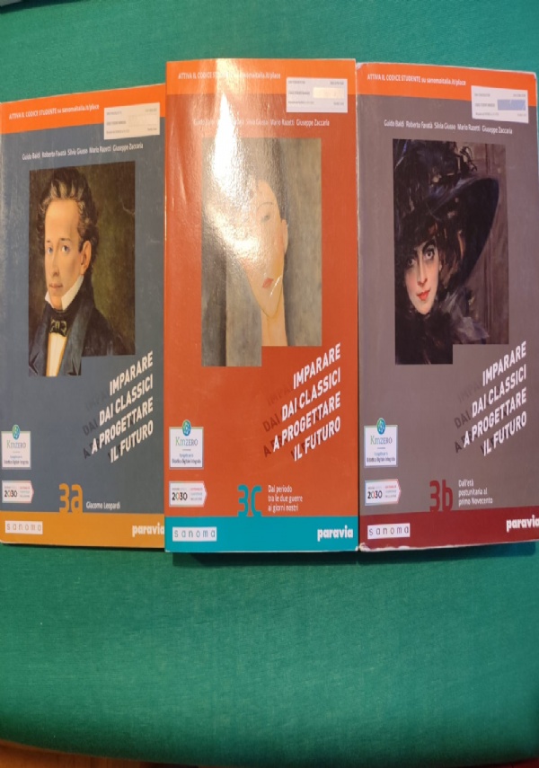 IMPARARE DAI CLASSICI PER IL 5 ANNO LICEO CLASSICO CON CODICE ATTIVAZIONE INTEGRO di BALDI FAVAT� GIUSSO