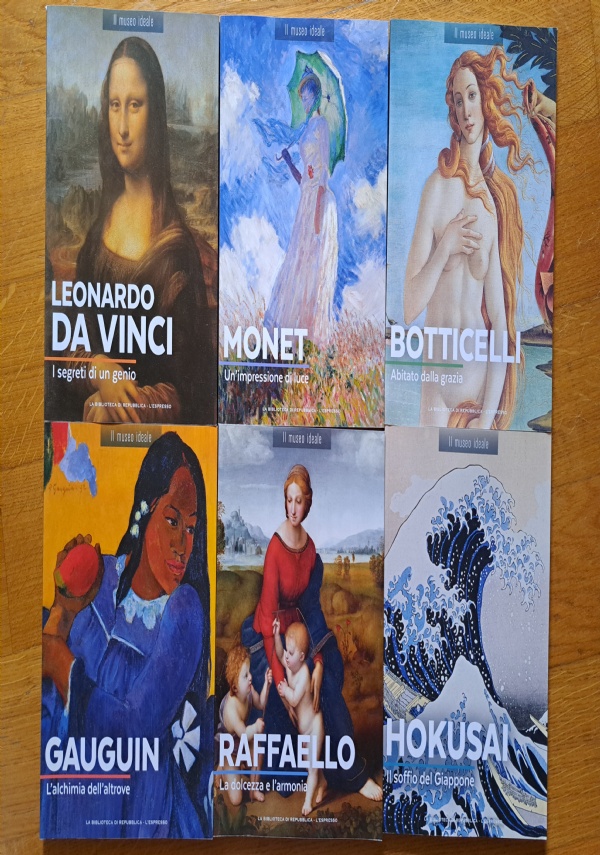 LOTTO 16 volumi I CAPOLAVORI DELL&rsquo;ARTE di 