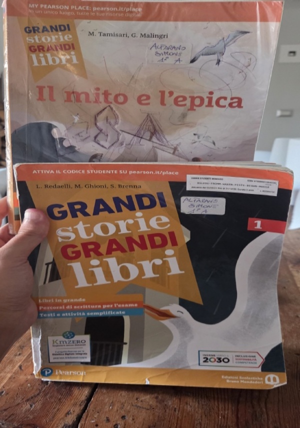 GRANDI STORIE GRANDI LIBRI + IL MITO E L�EPICA di REDAELLI
