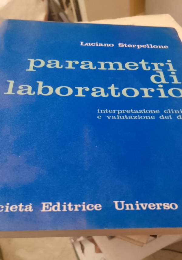 PARAMETRI DI LABORATORIO di LUCIANO STERPELLONE