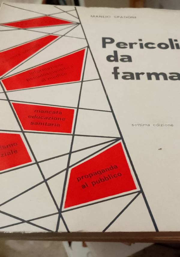 PERICOLI DA FARMACI di MANLIO SPADONI