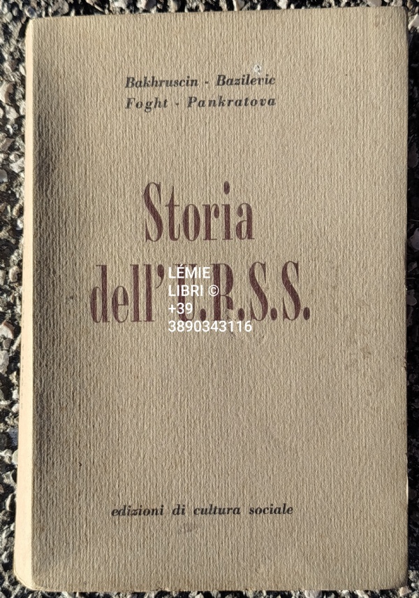 STORIA DELL�URSS Parte Prima di 