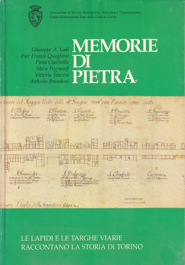MEMORIE DI PIETRA di AUTORI VARI