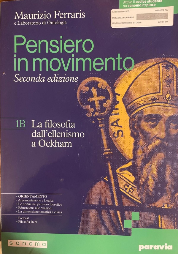 PENSIERO IN MOVIMENTO 1B di MAURIZIO FERRARIS
