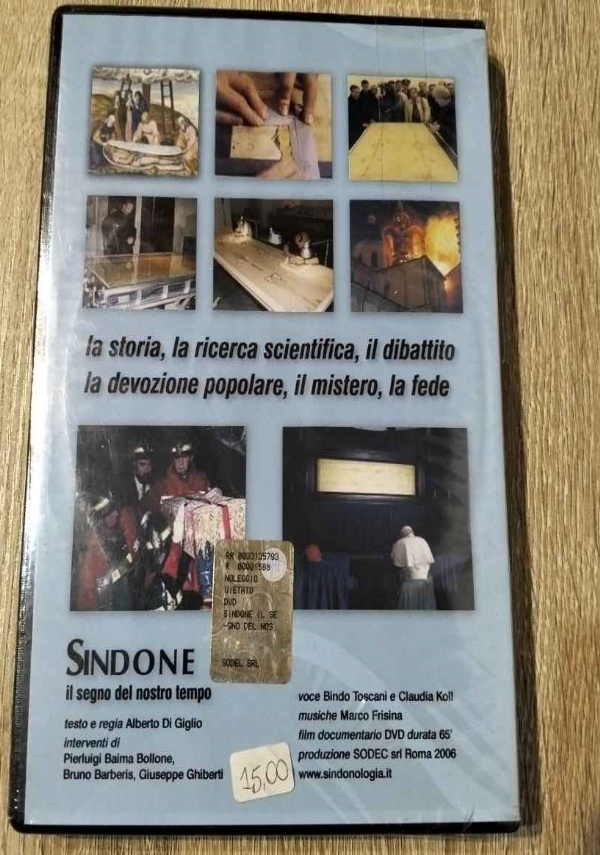 Sindone , il segno del nostro tempo di Alberto Di Giglio regia