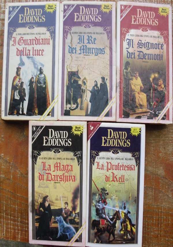 Lotto 4 libri fantasy Saga dei Rigante: Spada nella Tempesta, Falco di Mezzanotte, Cuore di Corvo, Cavalca la Tempesta SERIE COMPLETA di 