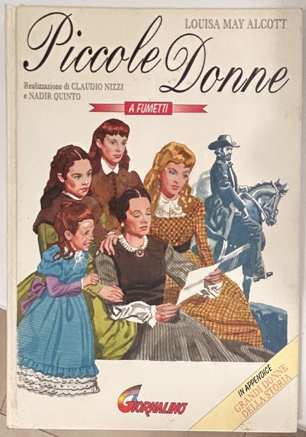 PICCOLE DONNE A FUMETTI di LOUISA MAY ALCOTT