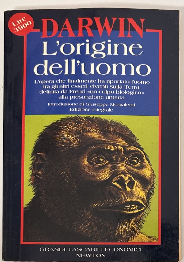 L&rsquo;ORIGINE DELL&rsquo;UOMO di CHARLES DARWIN