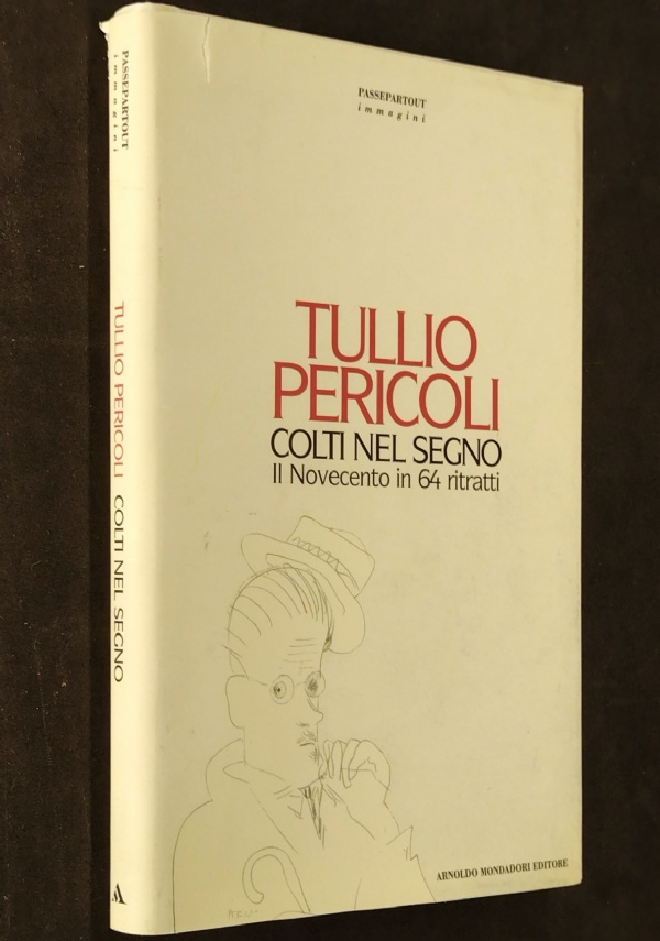 COLTI NEL SEGNO, IL NOVECENTO IN 64 RITRATTI - TULLIO PERICOLI - MONDADORI 1995 di TULLIO PERICOLI