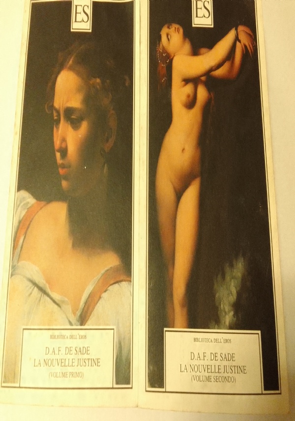 LA NOUVELLE JUSTINE OVVERO LE DISGRAZIE DELLA VIRT� di D.A.F. DE SADE