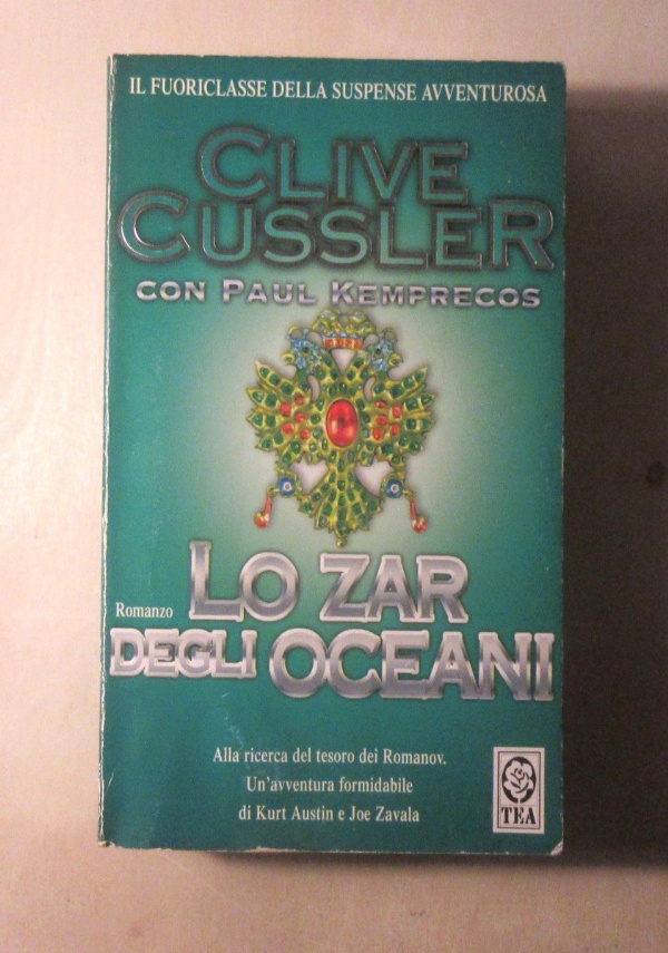 LO ZAR DEGLI OCEANI di CLIVE CUSSLER