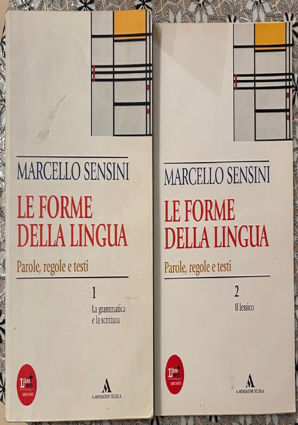 LE FORME DELLA LINGUA VOL. 1+2 di MARCELLO SENSINI